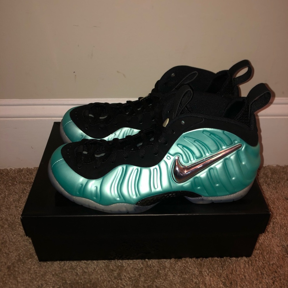 Air Nike Foamposite Pro Island Green